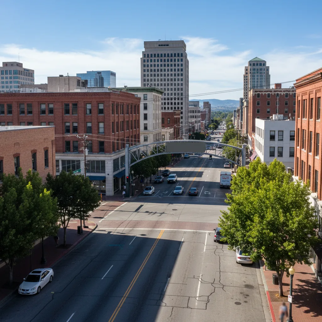 Modesto, CA business district